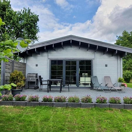 Idyllisches-Blockbohlenhaus-Mit-Eigenem-Garten-Und-Sauna-Zum-Wohlfuehlen Martensrade Eksteriør bilde