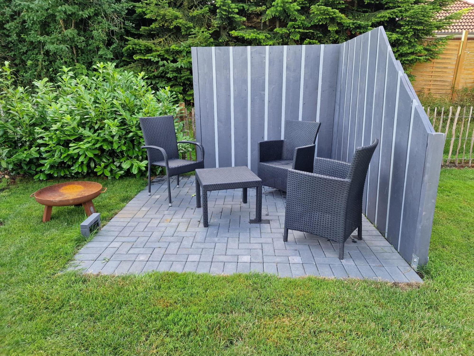 Idyllisches-Blockbohlenhaus-Mit-Eigenem-Garten-Und-Sauna-Zum-Wohlfuehlen Martensrade Eksteriør bilde